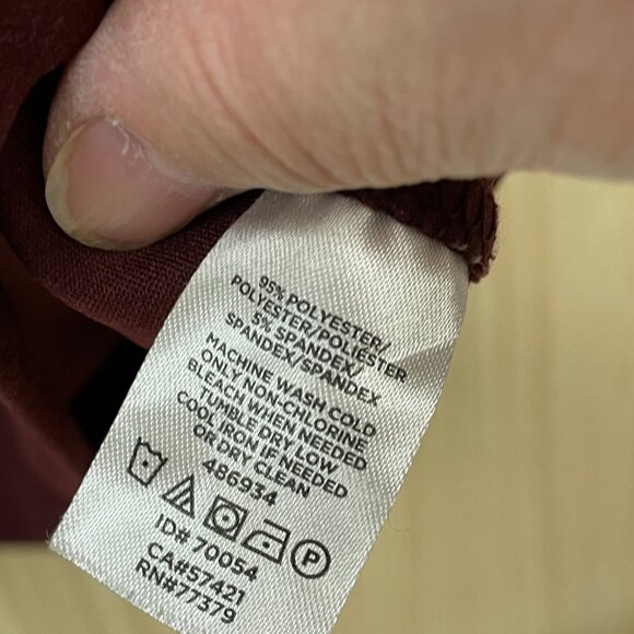 Ann Taylor Red Top Size XL - Picture 5 of 5